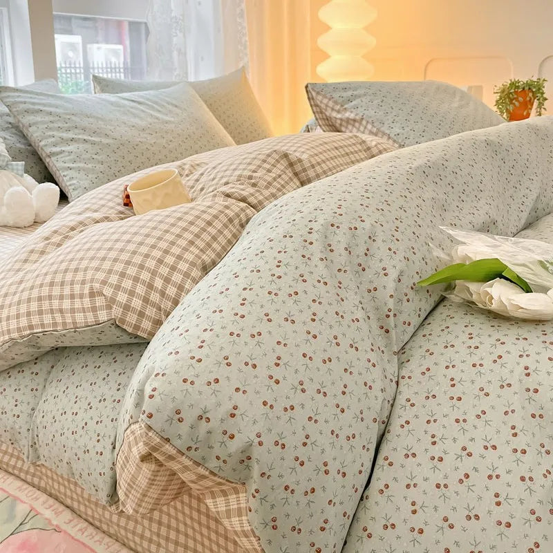 Parure de lit 4 pièces – Collection Hôtel