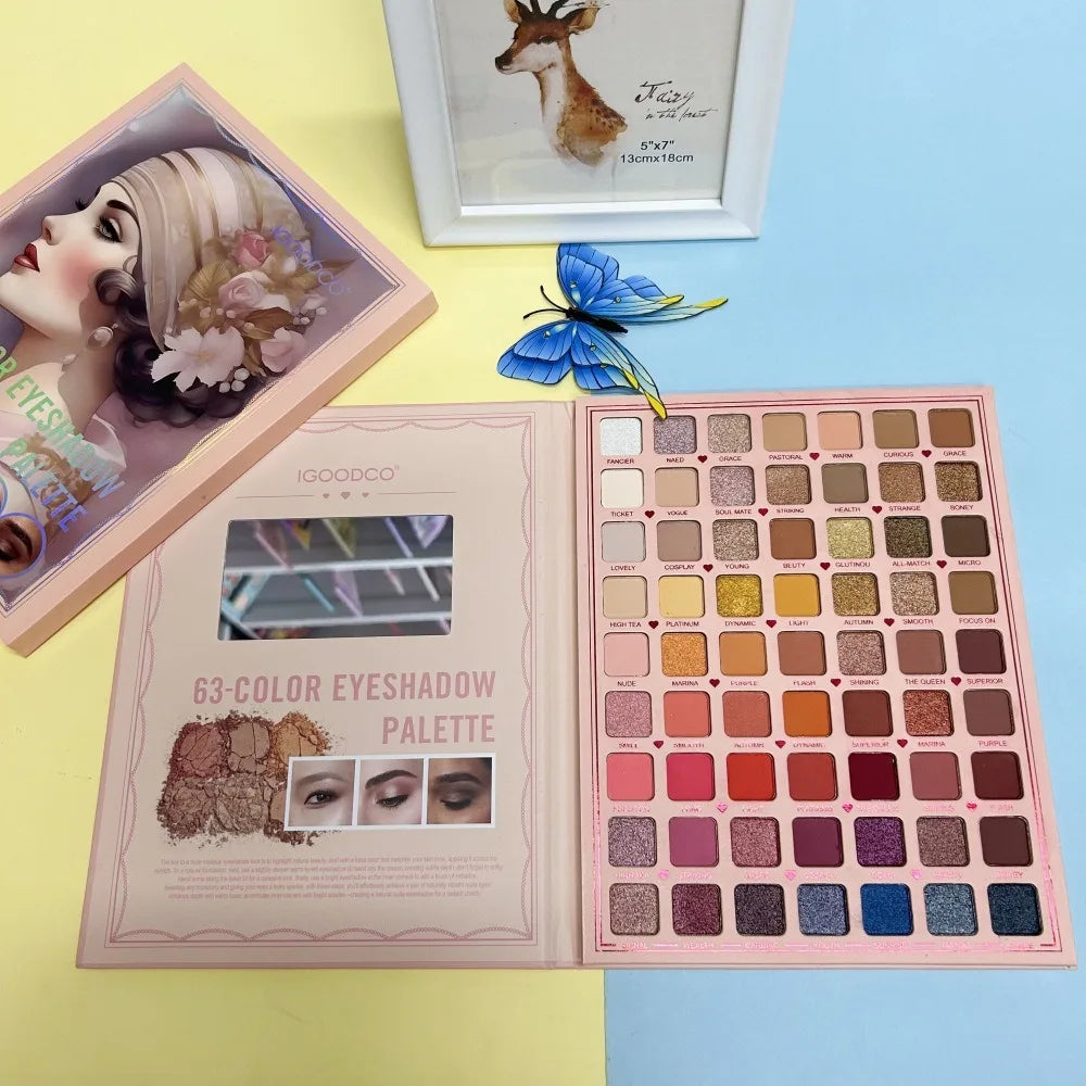 Palette de fards à paupières IGOODCO multicolore, modèle IG3091