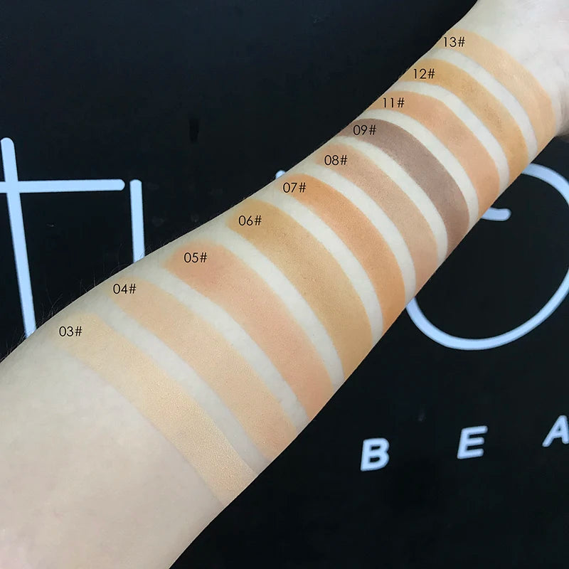 Palette de contouring et bronzer en poudre, 10 teintes