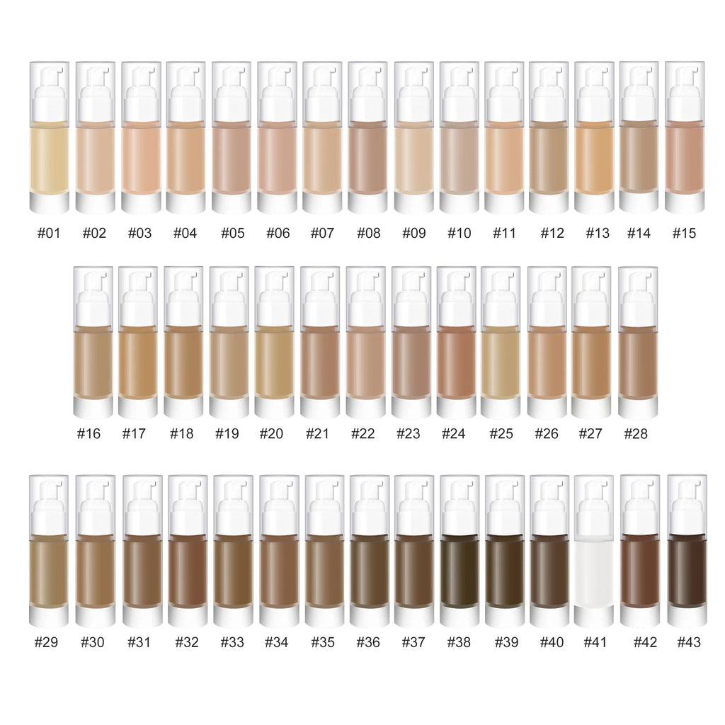 Fond de teint liquide, 30 ml, 43 teintes