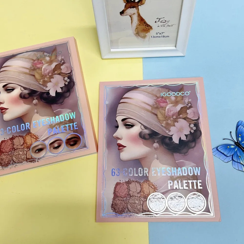 Palette de fards à paupières IGOODCO multicolore, modèle IG3091