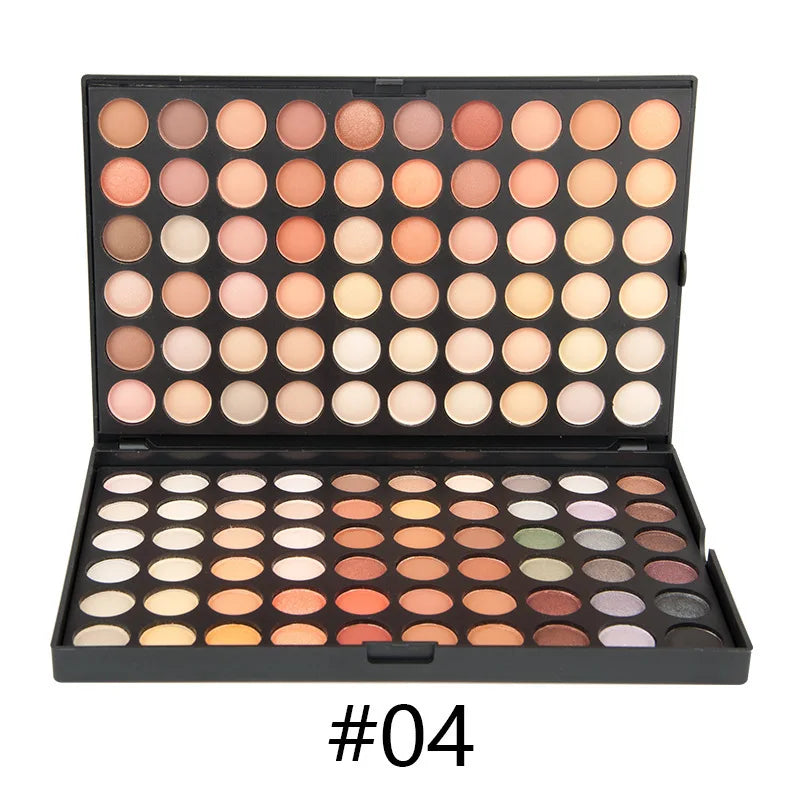Palette de fards à paupières, 120 teintes, 5 modèles