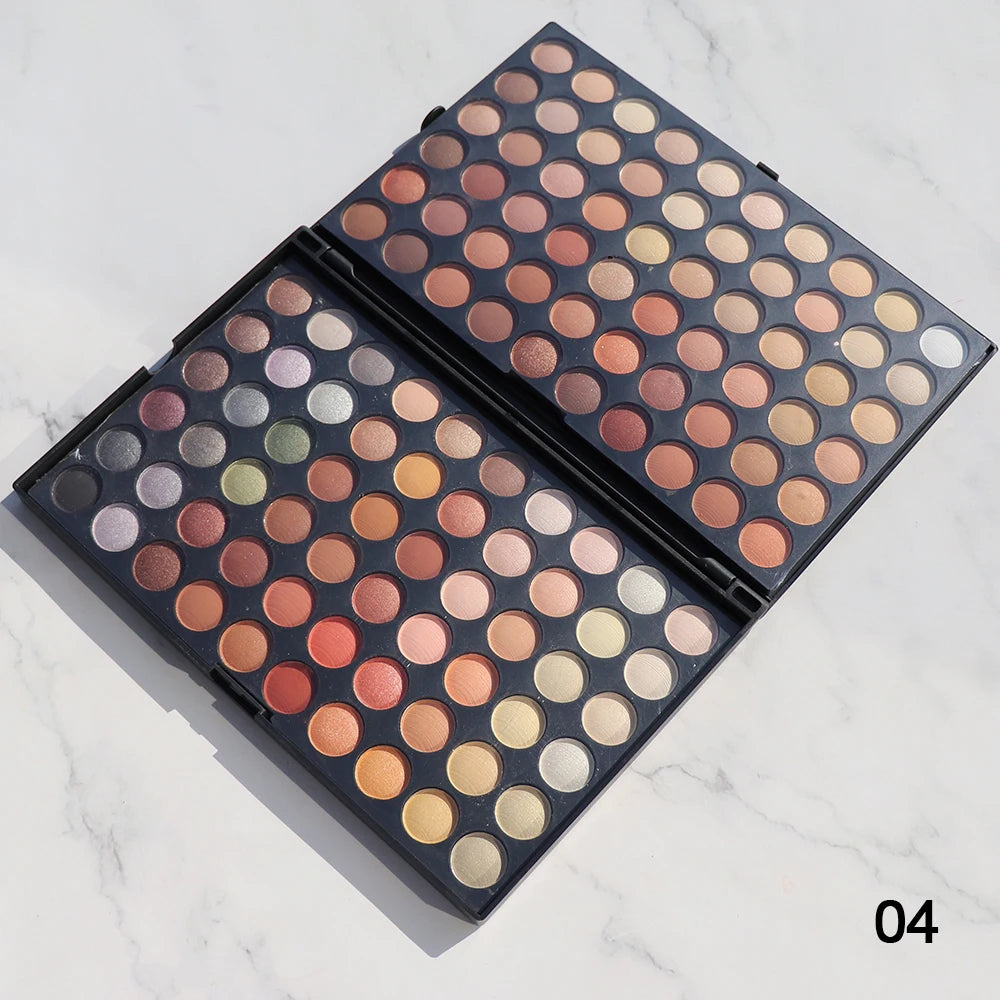 Palette de fards à paupières, 120 teintes, 5 modèles