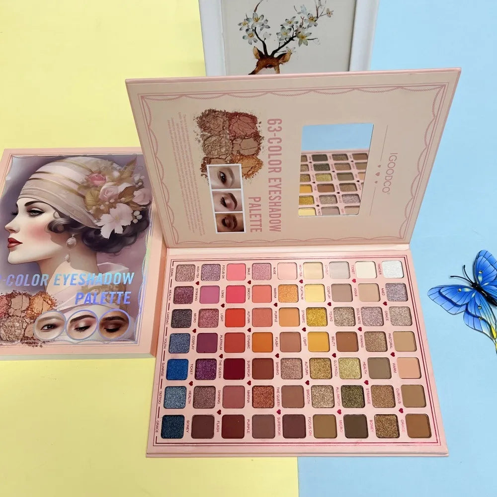 Palette de fards à paupières IGOODCO multicolore, modèle IG3091