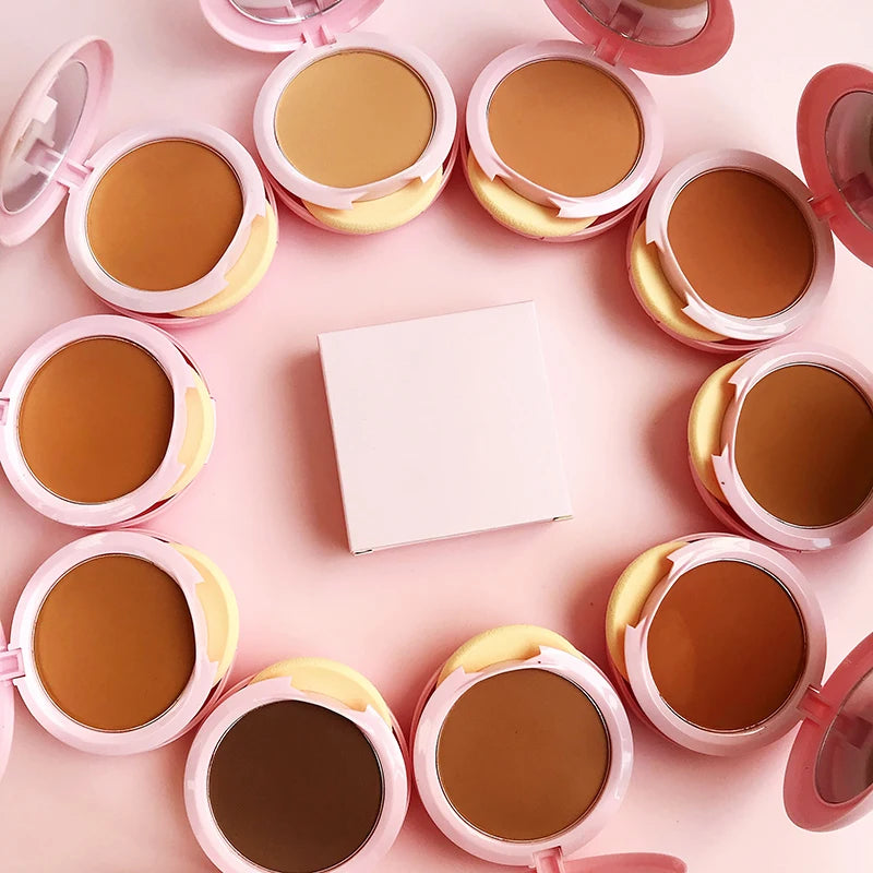 Palette de contouring et bronzer en poudre, 10 teintes