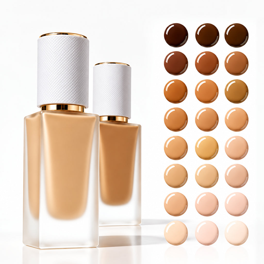 Fond de teint liquide couvrant pour le visage