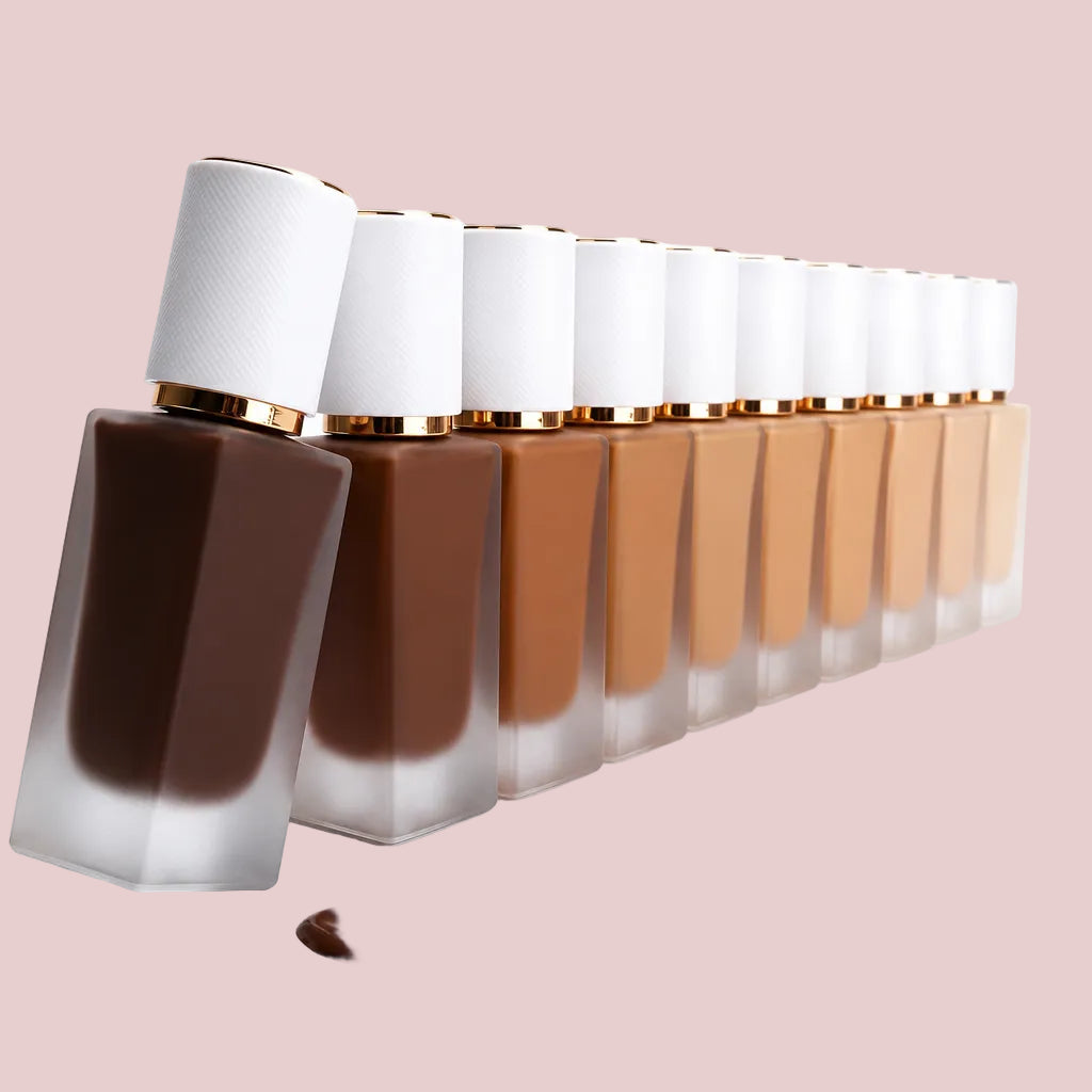 Fond de teint liquide couvrant pour le visage