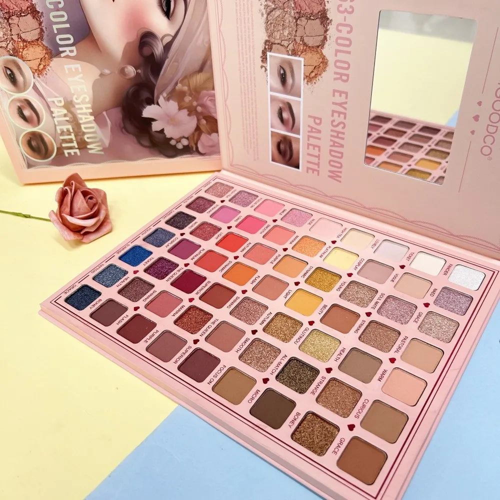Palette de fards à paupières IGOODCO multicolore, modèle IG3091