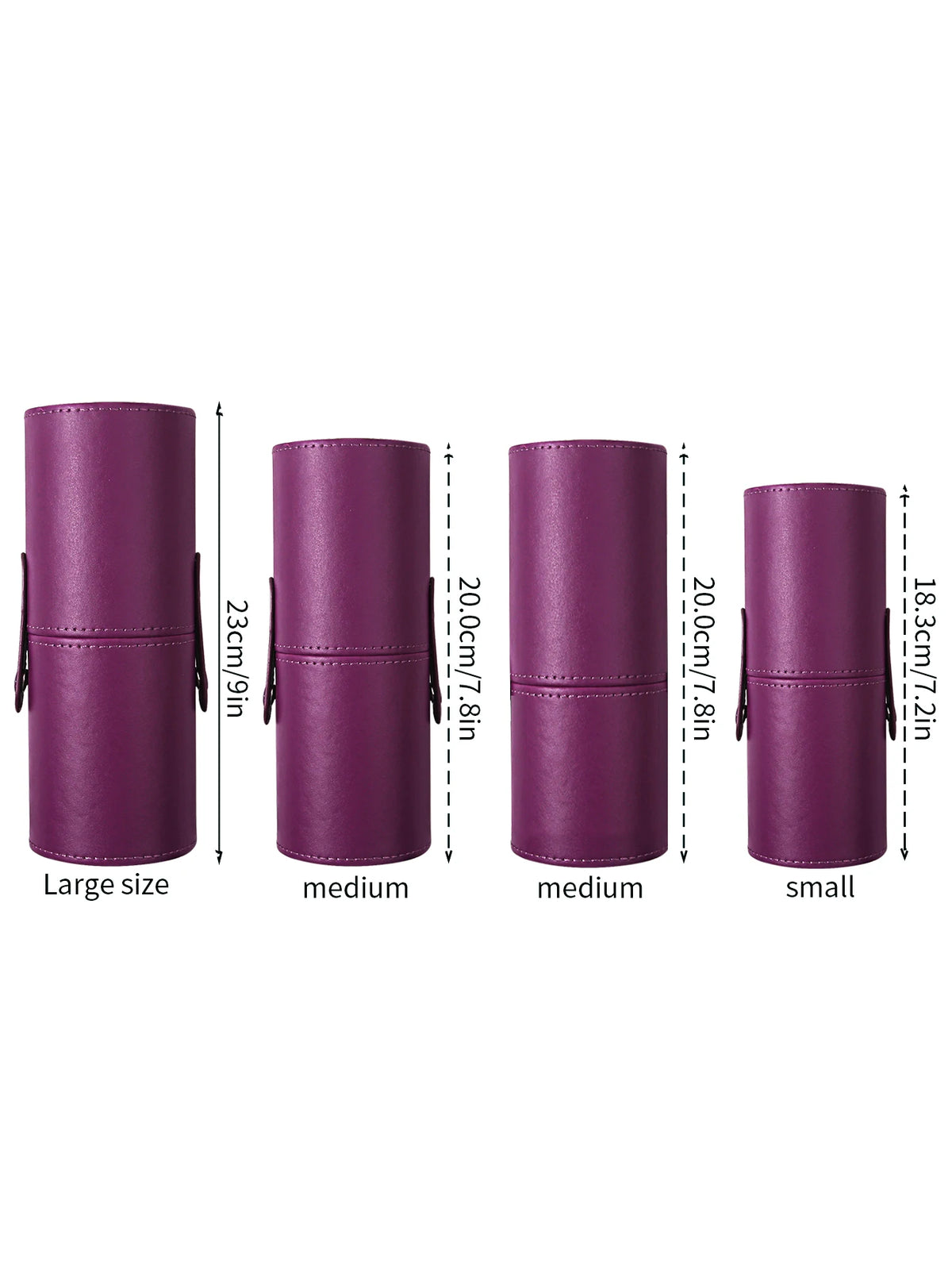 Étui de voyage pour pinceaux de maquillage