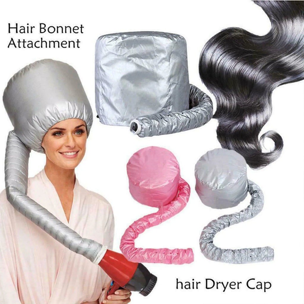 Bonnet de séchage réglable pour sèche-cheveux avec tuyau