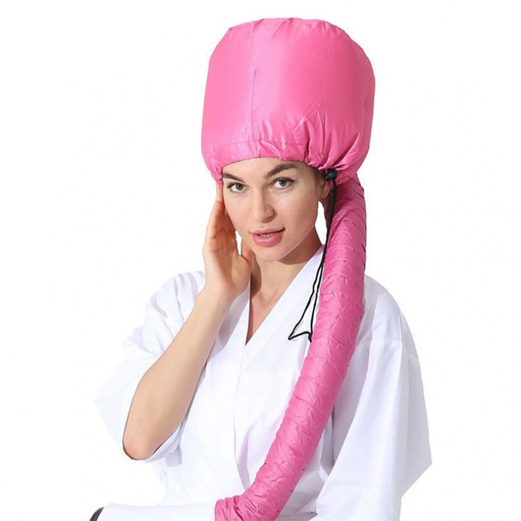 Bonnet de séchage réglable pour sèche-cheveux avec tuyau