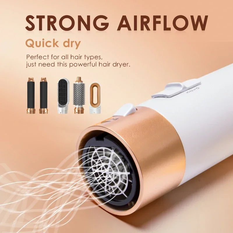 Brosse soufflante coiffante 5 en 1