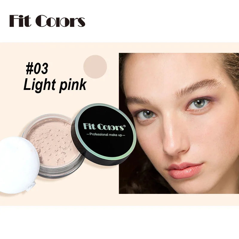 Poudre libre matifiante et fixatrice de maquillage, 10 g