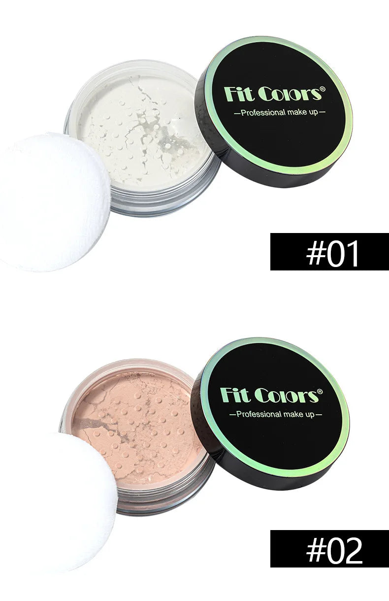 Poudre libre matifiante et fixatrice de maquillage, 10 g