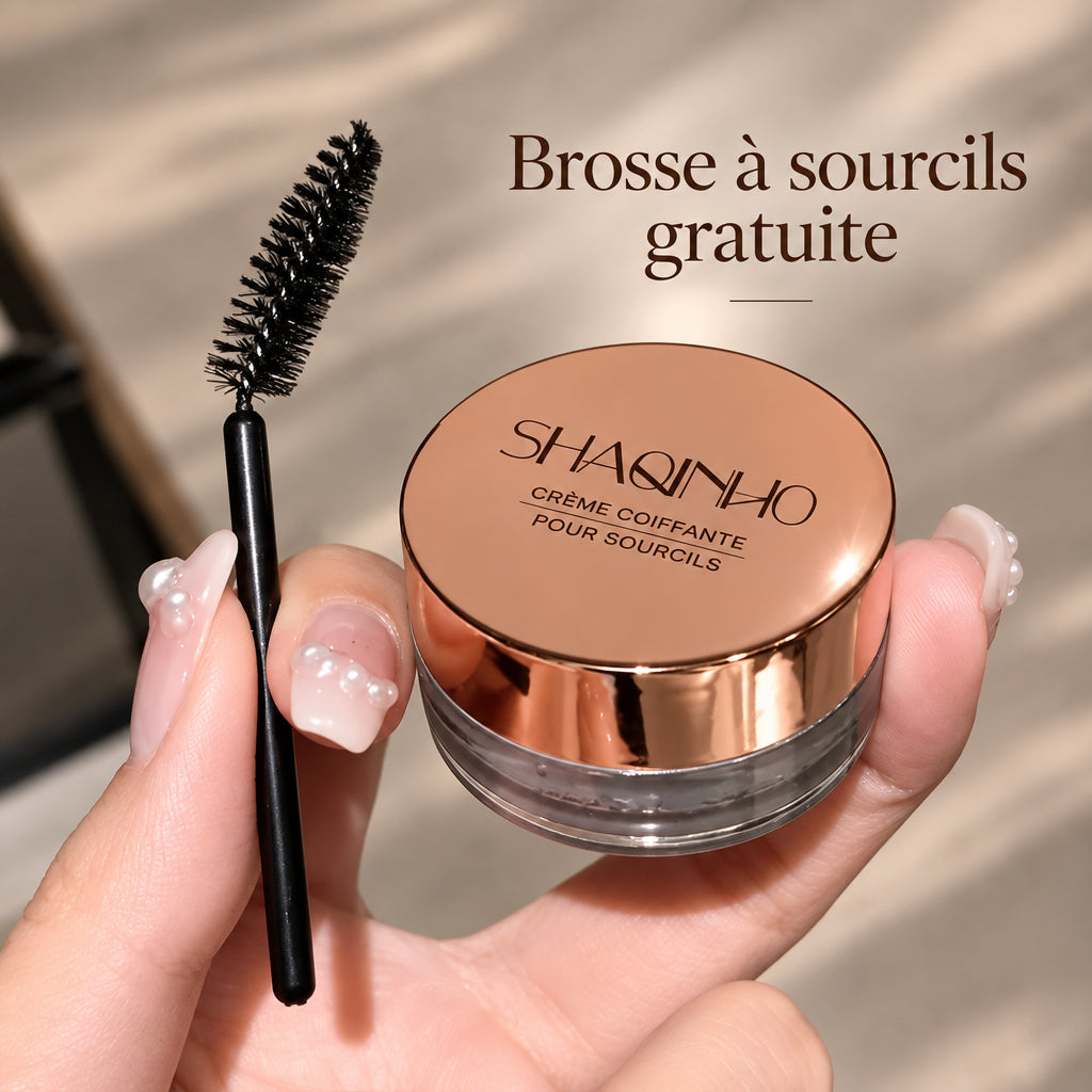Gel fixateur 3D pour sourcils, gel à sourcils, texture gel, effet naturel