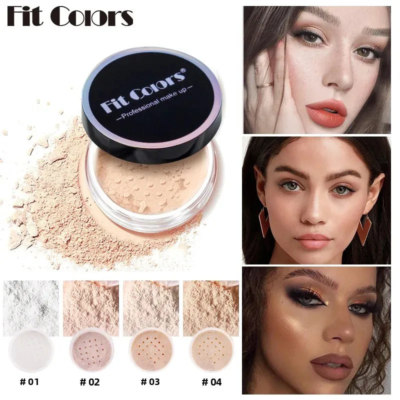 Poudre libre matifiante et fixatrice de maquillage, 10 g