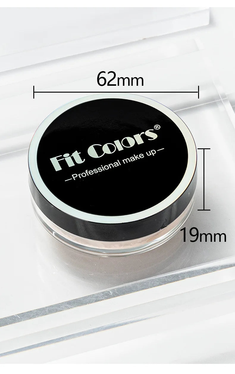 Poudre libre matifiante et fixatrice de maquillage, 10 g