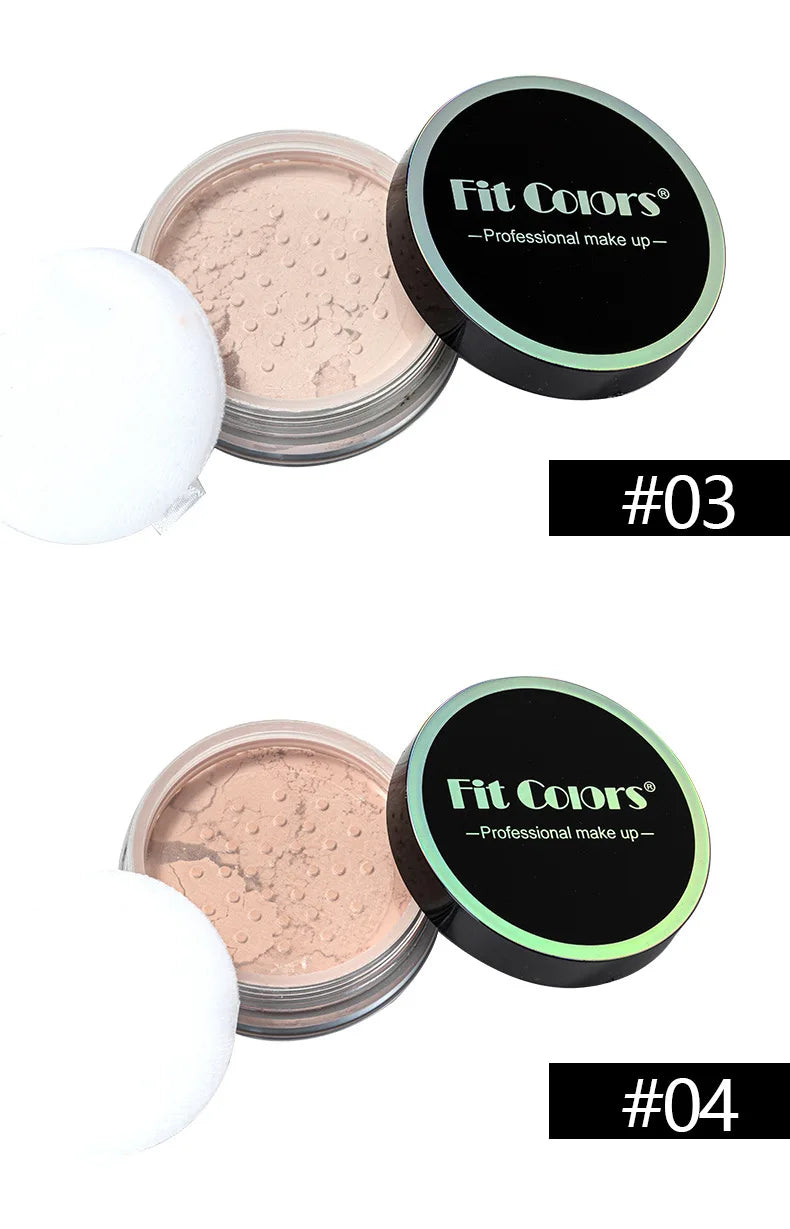 Poudre libre matifiante et fixatrice de maquillage, 10 g