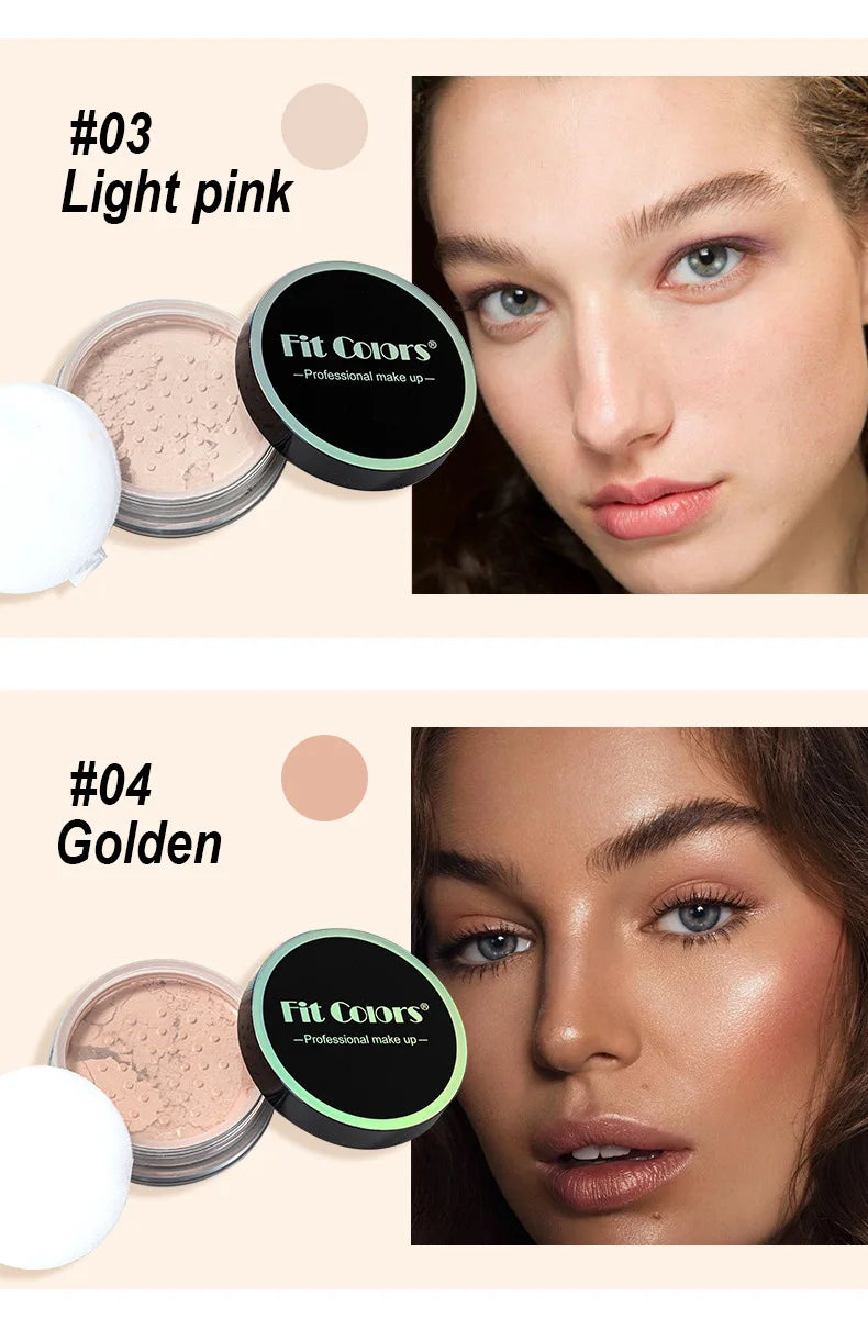 Poudre libre matifiante et fixatrice de maquillage, 10 g