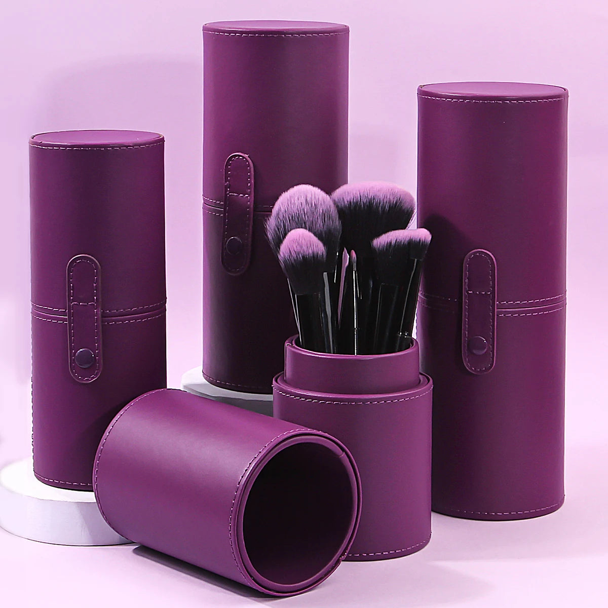 Étui de voyage pour pinceaux de maquillage