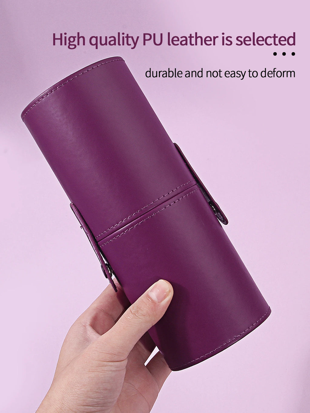 Étui de voyage pour pinceaux de maquillage